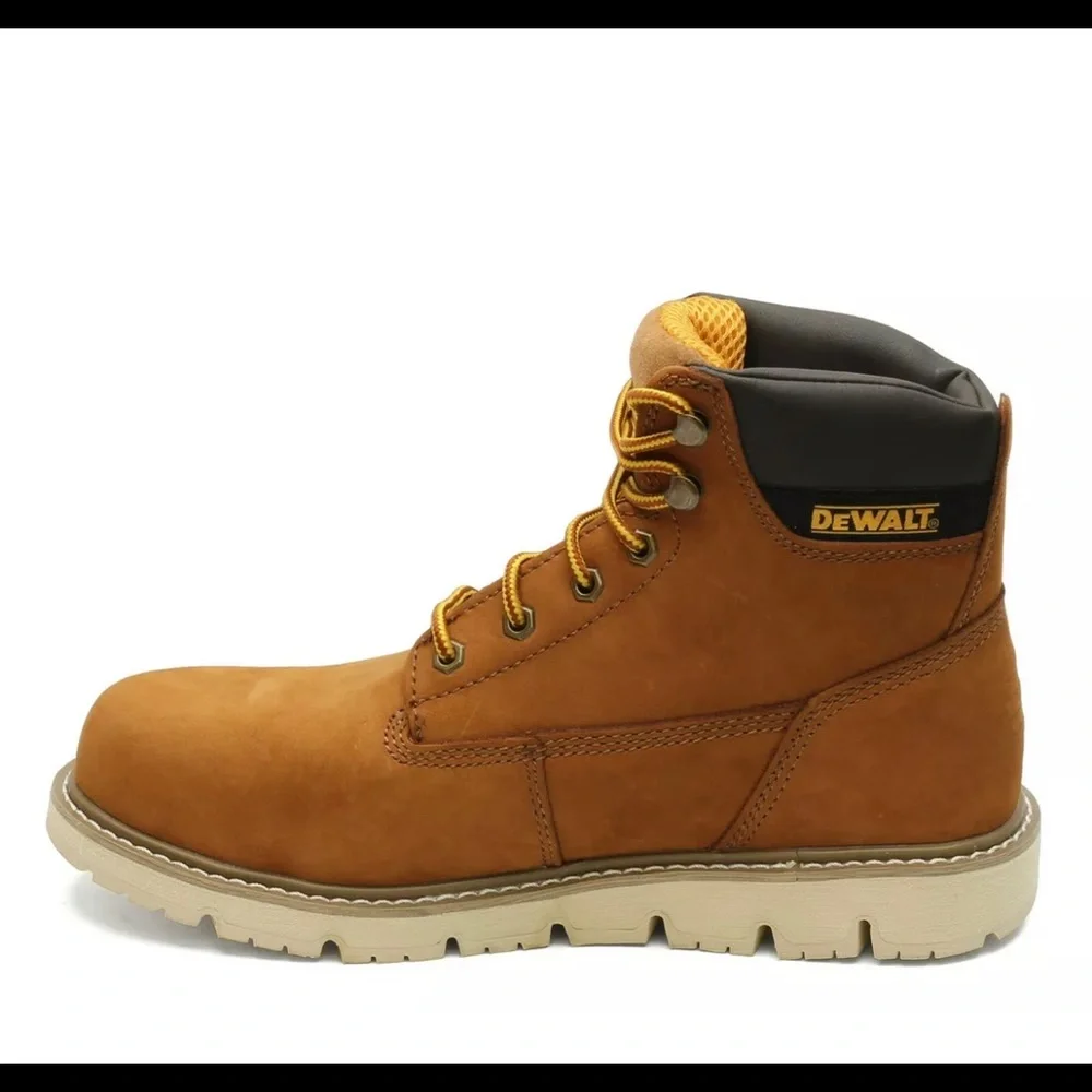 Men's Dewalt, Flex Steel Toe Boot.Size 12M Color Wheat - Picture 2 of 14